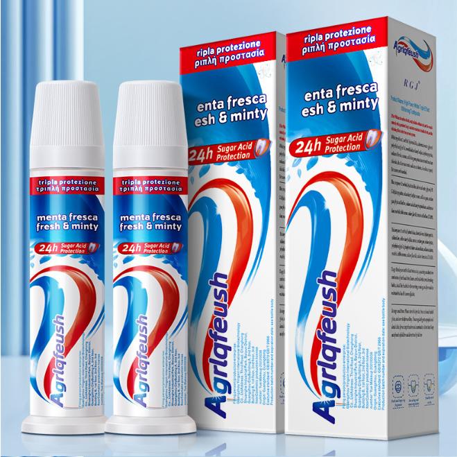 

Three Color Toothpaste, Fresh Breath Toothpaste, Adult Toothpaste One Size