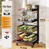 Multi-Layer Adjustable Kitchen Storage Rack