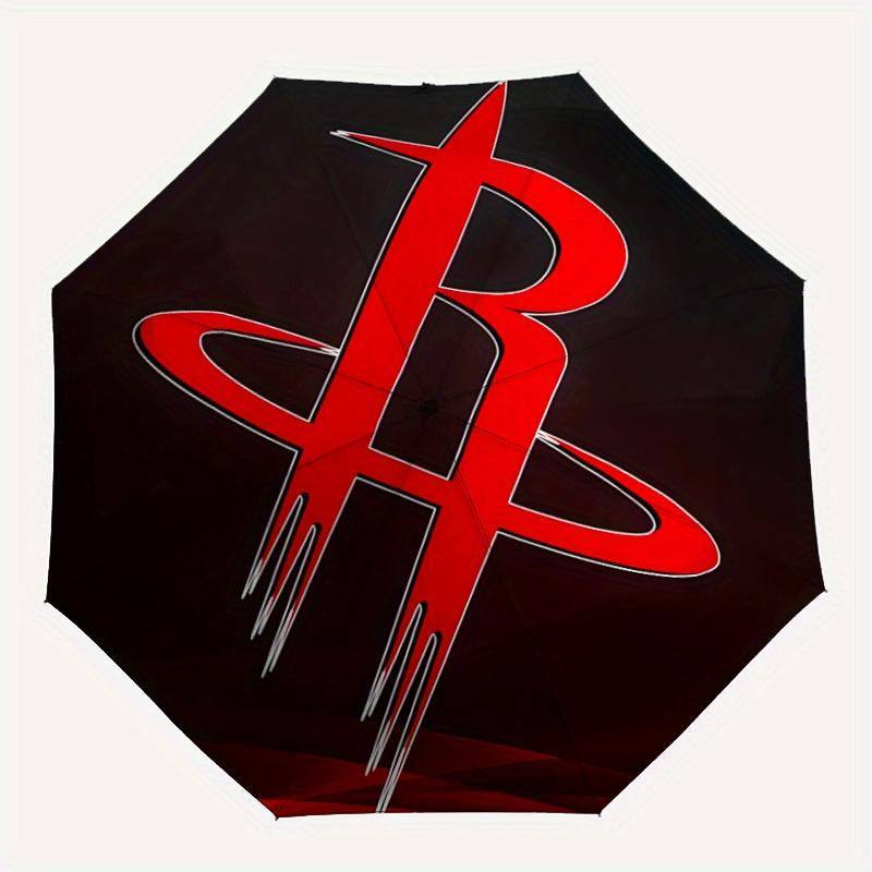 

Rockets Team Automatic Folding Umbrella - Lightweight, Retractable Design with 8-Rib Durability, Perfect for Outdoor Adventures, Fashionable