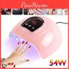 Professional 54w Nail Polish Dryer Lamp With 18 Led Uv Gel Acrylic Curing Light