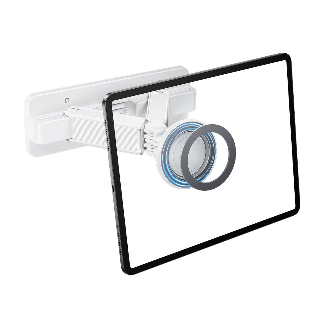 Oatsbasf Magnetic Wall Mount for iPad iPhone 360°Rotation Adjustable Universal Tablet Stand Holder for Samsung,Galaxy Tab,Kindle
