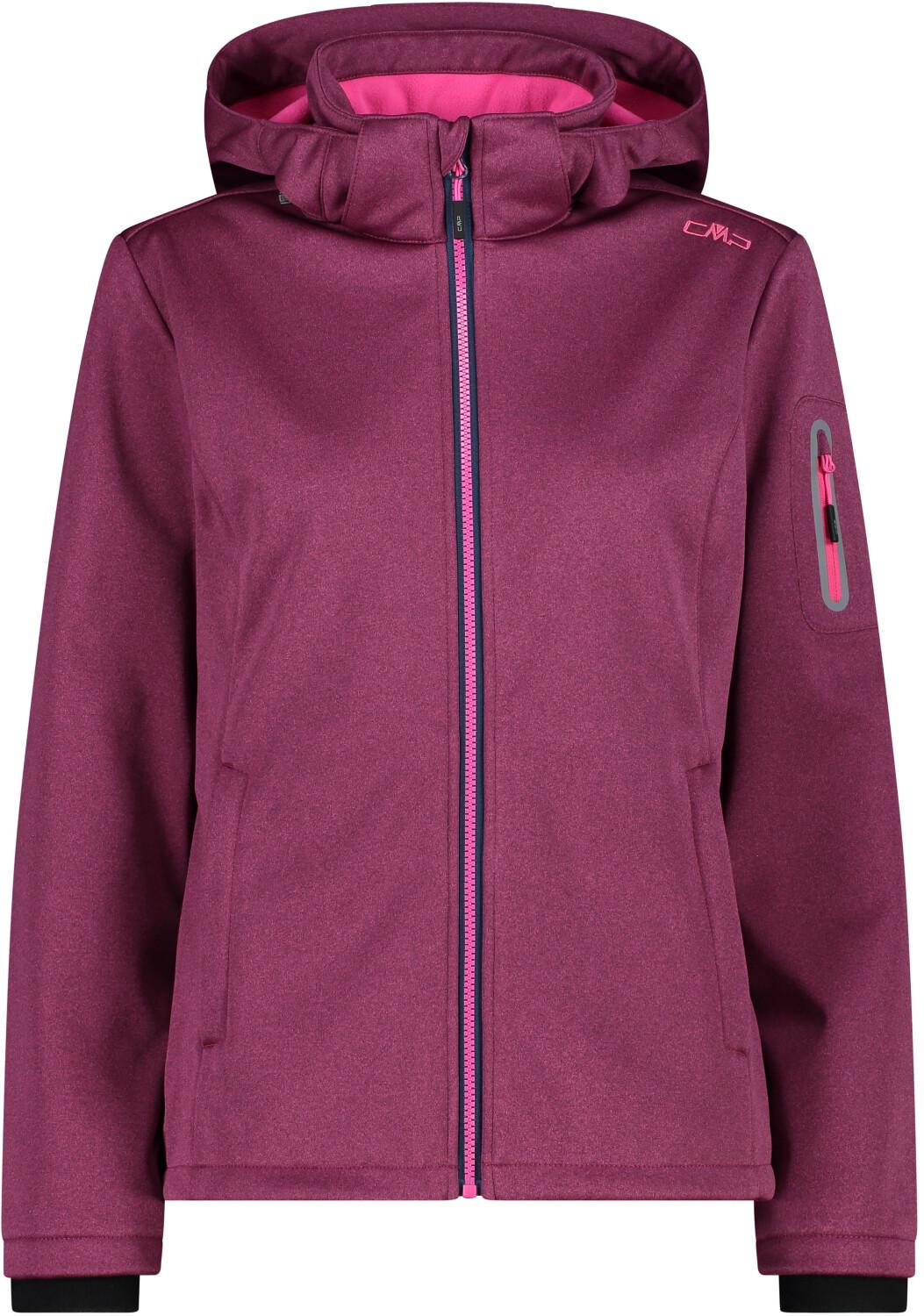 

Куртка CMP Softshell Jacket Zip Hood Women (39A5006M) Woman (39A5006M) fuxia mel. 36