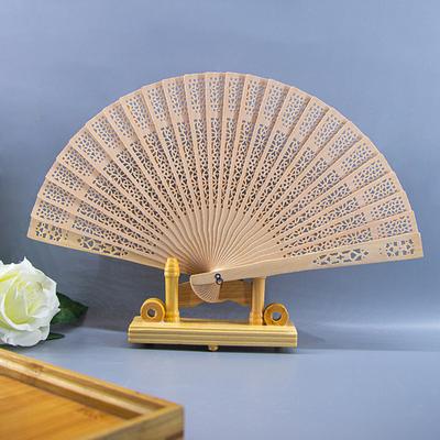 Yousheng Chinese Folding Fan Handheld Vintage Dancing Fan Portable Retro Hollow Out Hand Fan for Hot Summers Street Photography Props