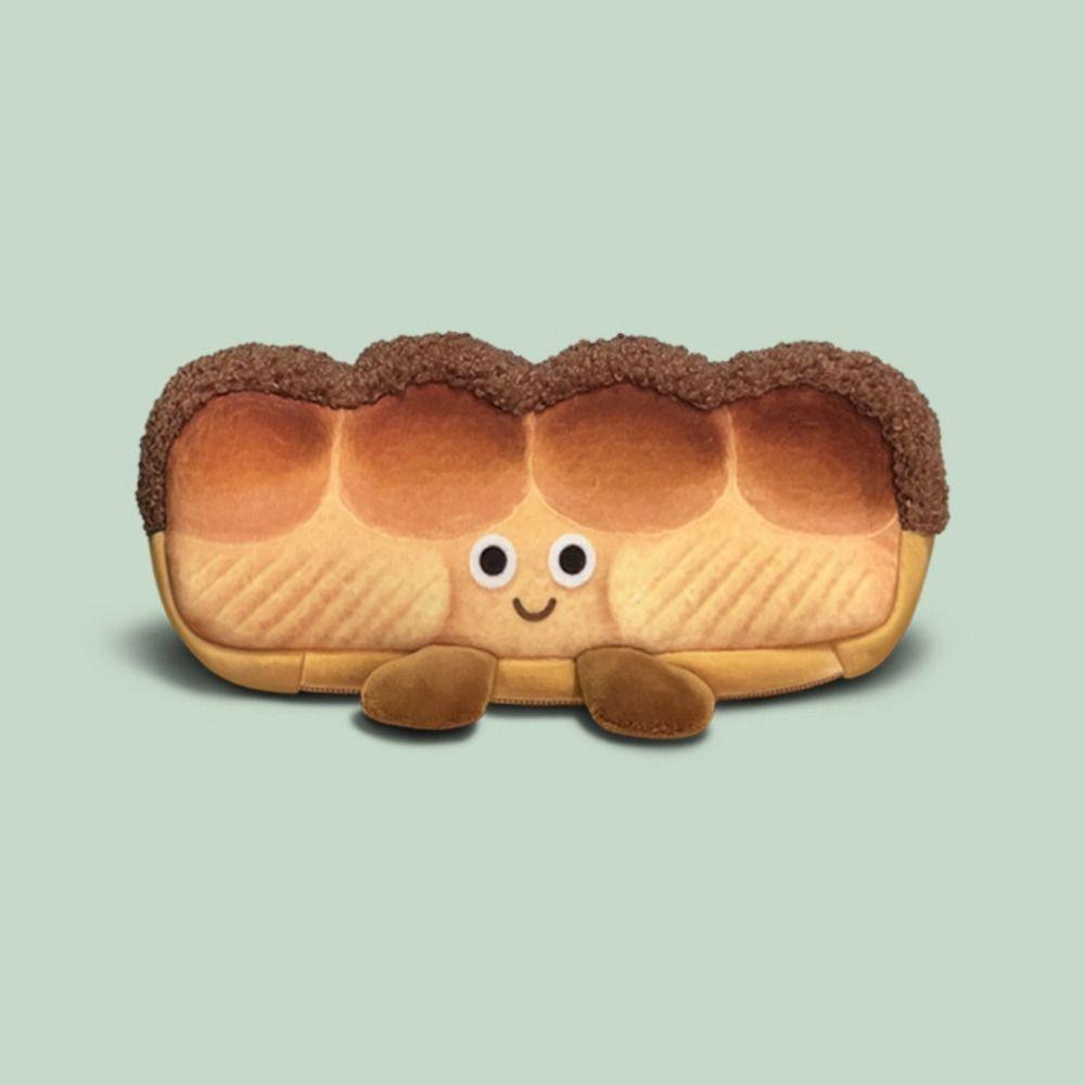 Toast Bread Toast Pencil Case Bread Toast Pencil Case Bread Pen Box  School Office Supplies