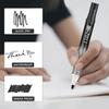 3-100 Pcs/Set Permanent Marker Pen Fine Point Waterproof Ink Thin Nib Crude Nib Black Blue Red Ink 2-3mm Fine Color Marker Pens