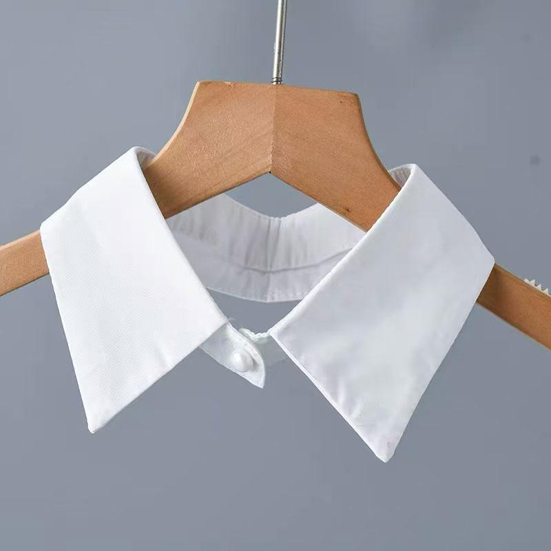 White Stand Collars Detachable Fake Collar Simplicity Fashion Faux False Collar for Women Girls