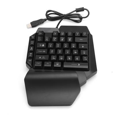 Jednoruční klávesnice pro mechanické herní příslušenství počítače PUBG s poutavým osvětlením