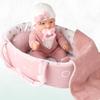 30cm Simulation Baby Doll Realistic Rebirth Doll with Nipple/Blanket/Bassinet/Pillow for Baby Kid Appease Accompany