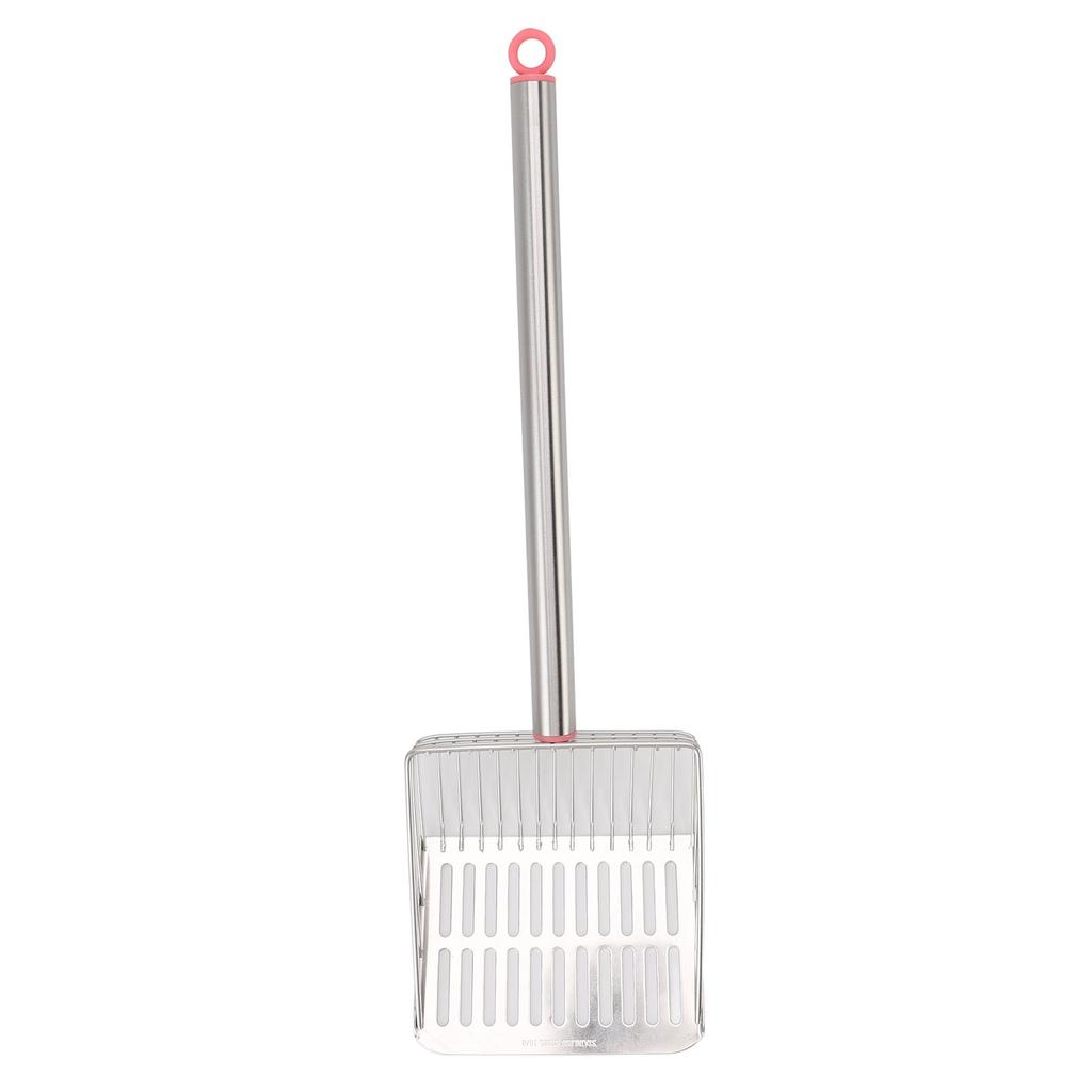 Chicken Poop Scooper   Handle Stainless Steel Non Stick Slat Litter Sifting Shovel for Chicken Pet Cat