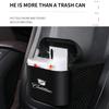Car ABS Square Pressing Trash Bin for Cadillac CT5 STS XLR CT4 GT4 SLS SLR XT6 Escalade XT4 XT5 SRX XTS ELR BLS Accessories
