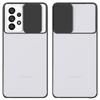 Samsung Galaxy A72 Case with Camera Protection, Transparent/Black