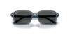 Transparent 0RJ9131S Ray-Ban Sunglasses, Blue/Dark Grey, 50mm,