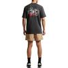 Nike Sportswear T Shirts Men's Coal Black Crew Neck Moderate IR7584-060