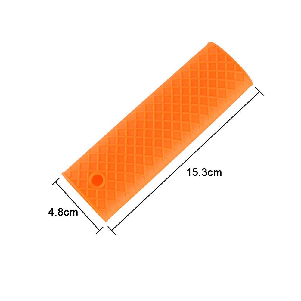 Silicone World Silicone Heat Insulated Pot Handle Sleeve Anti Scalding Anti Slip Pot Handle Cover Cookware Parts Kitchen Tools