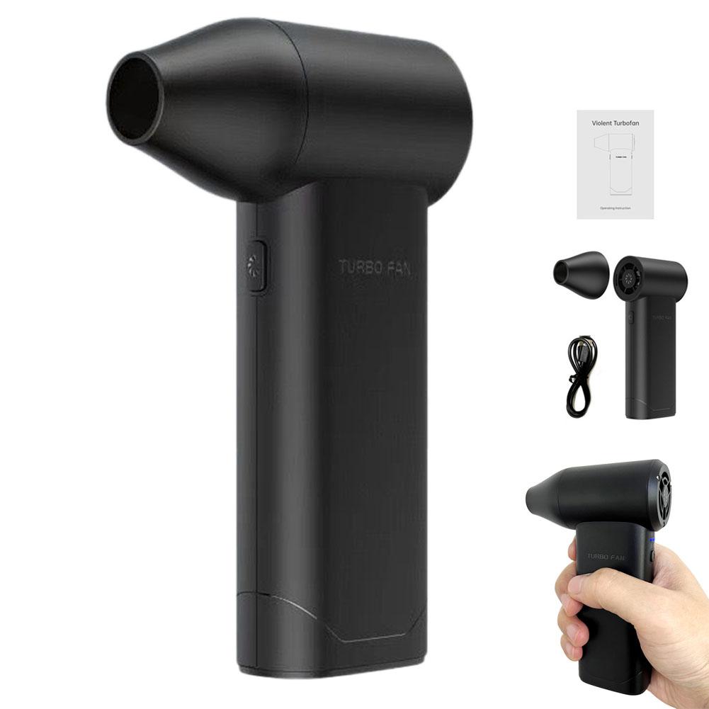 

Powerful Camping Fan Outdoor Portable Brushless Motor 129 MPH High-Speed Handheld Air Blower Multi-Surfacing Cleaning Tool
