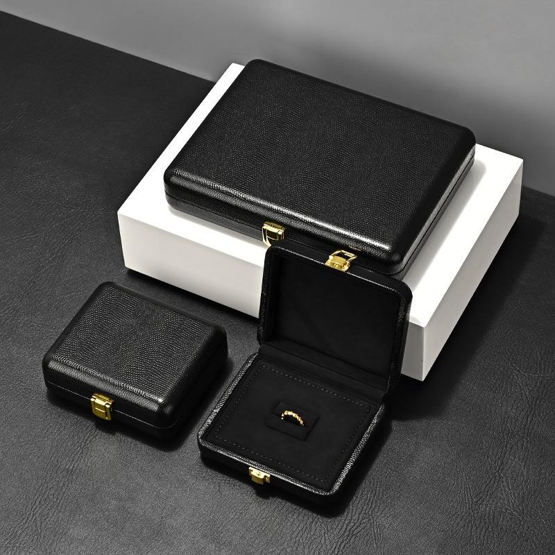 Light Luxury Jewelry Box Premium Leather Organizer for Rings, Necklaces & Earrings Display & Storage