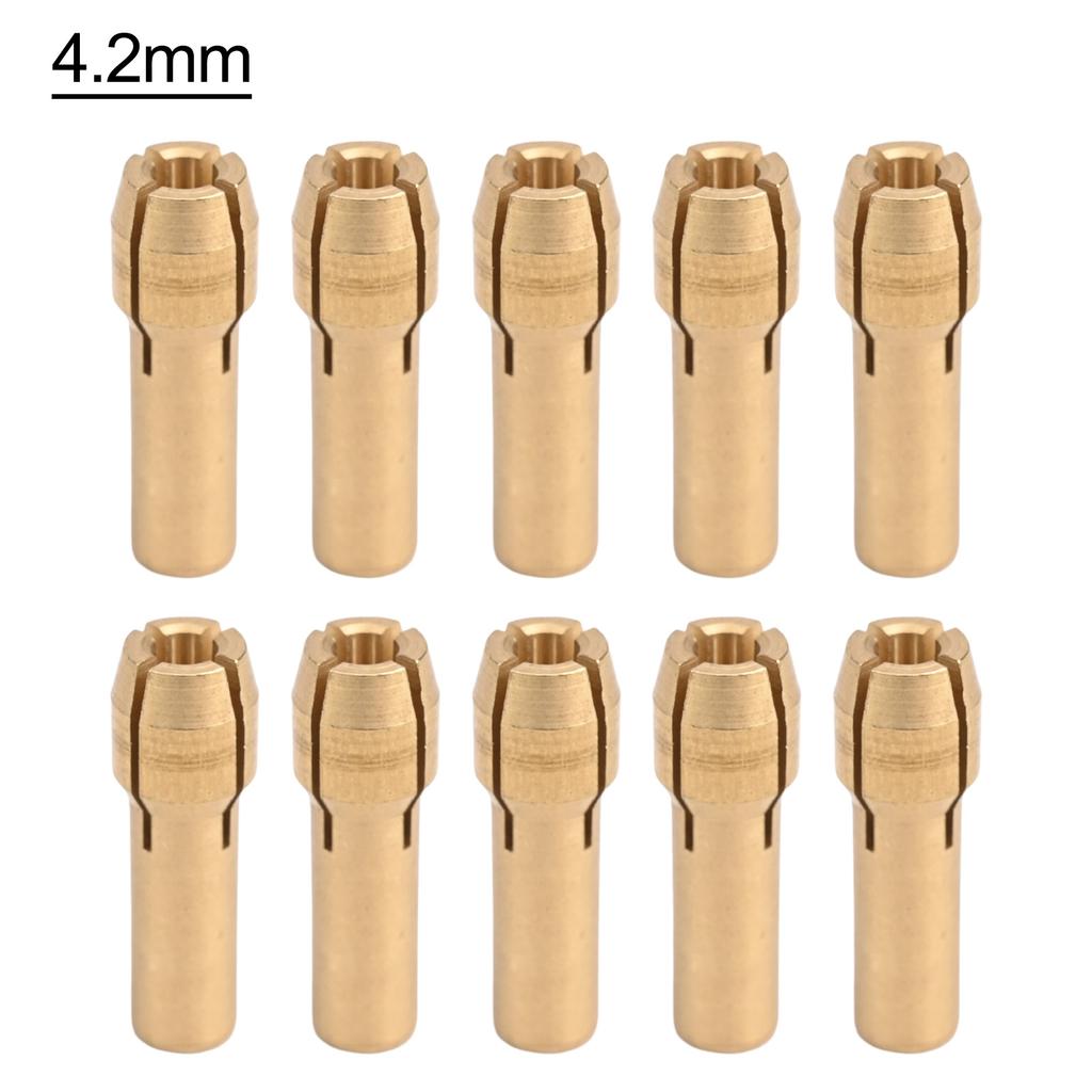 4.2 4.8mm Shank Chucks Brass Chucks Adapter High Hardness Wide Range Of Sizes Pure Copper Material 4 Claws Head