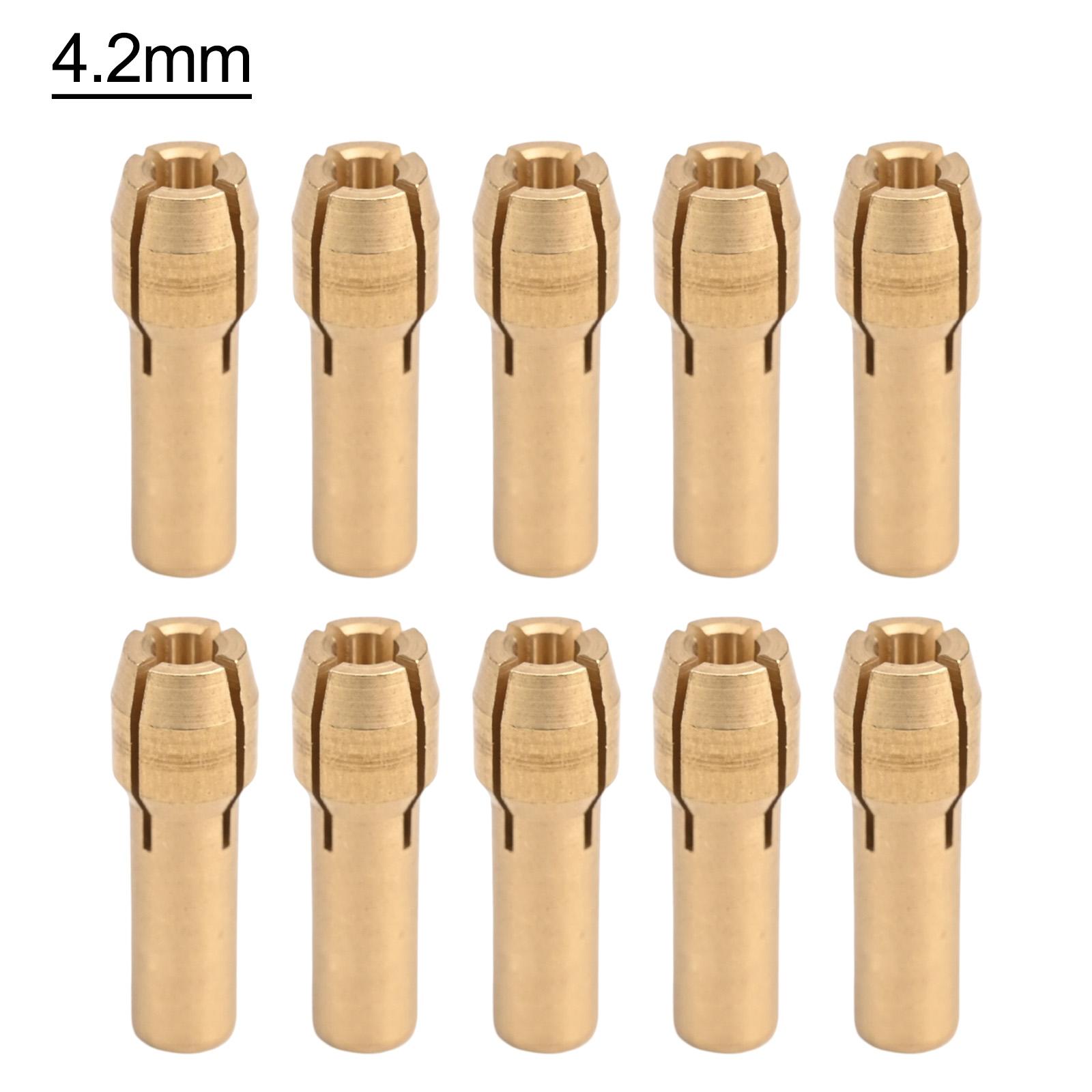 

4.2 4.8mm Shank Chucks Brass Chucks Adapter High Hardness Wide Range Of Sizes Pure Copper Material 4 Claws Head