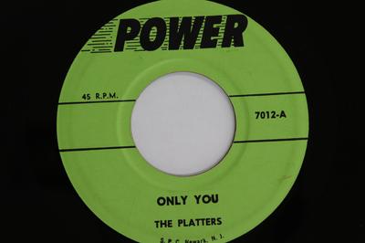 7-inch Platen - Only You / Voo Vee Ah Bee 7012 POWER RECORDS US Soul/Funk Gebruikt
