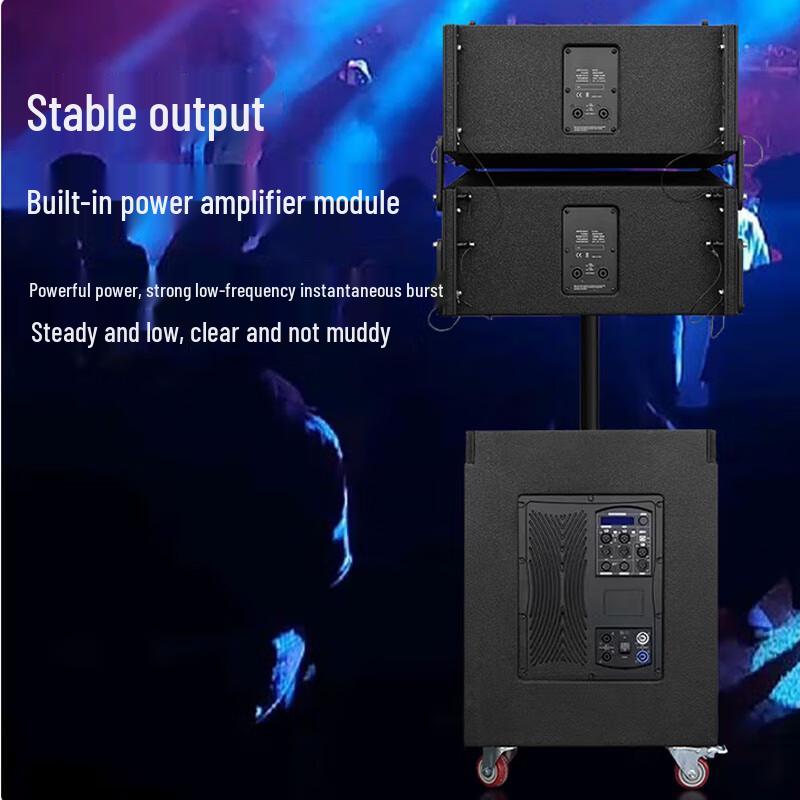 Weishu 10-inch Full-Range Passive Line Array Speaker CN plug (adapter included)