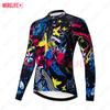 MLC Quick-drying Bike Shirt Summer Long Sleeve Cycling Shirt Top Ropa Ciclismo Women's Cycling Jersey Breathable Mtb Bike Jersey