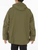 Adidas KWX70 Olive Strata Small Logo Loose Fit Woven Hooded Jacket Men's (JG8511) Fleece-Lined Jacket, Must-Have