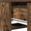 Makeup Table Smoked Oak 50 x 41 x 135 cm Engineered Wood
