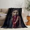 GUOYU Blanket Ddamon Salvatore Throw Soft Flannel Throw Summer Blanket Lightweight Cozy Nap Blanket for Sofa Bed Travel