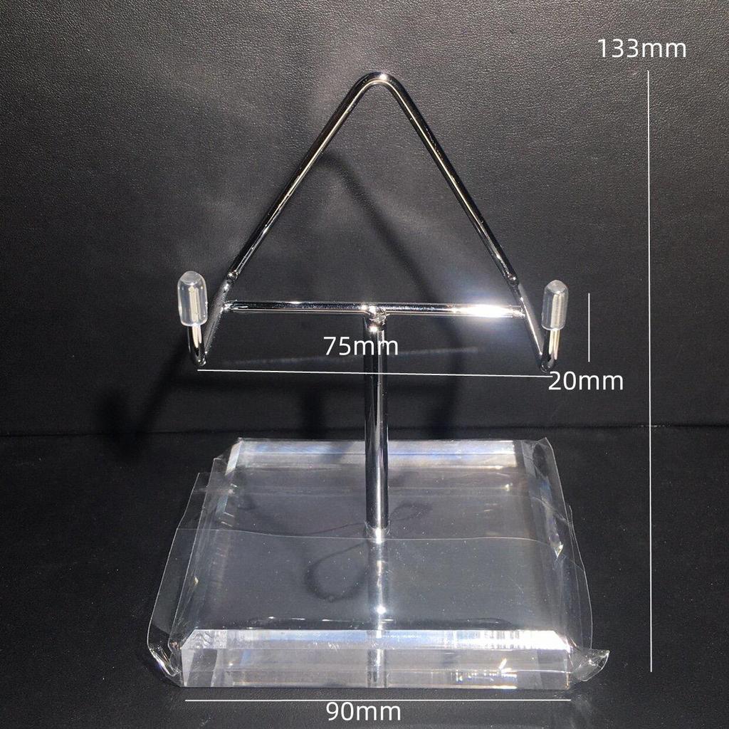 Wooden & Metal Mineral Crystal Ball Display Stand