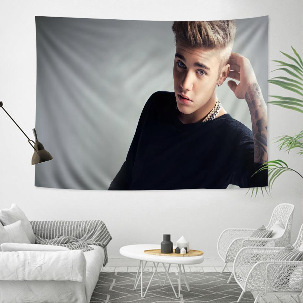 JJustinBieberEs DIY Wall Tapestry Art Science Fiction Room Home Decor Wall Art Decor