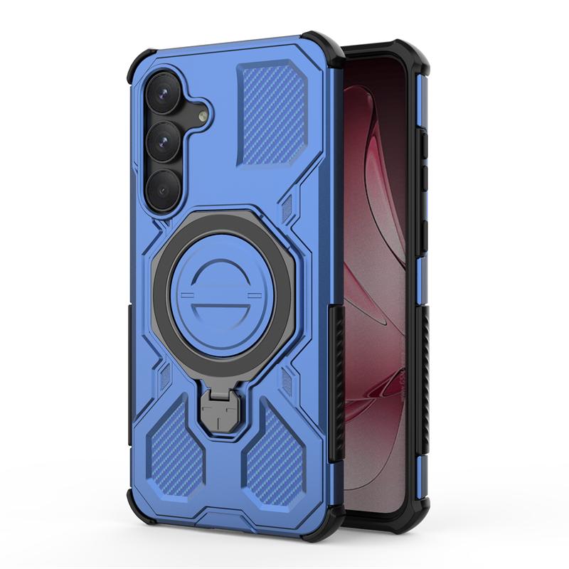 Magnetic Wireless Charge Cover For Samsung Galaxy S25 FE Phone Holder Back Case For Samsung S25 FE Cover For Samsung S25 FE Case