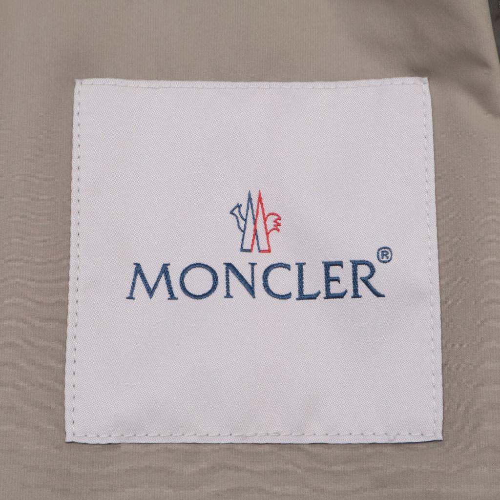 MONCLER 2023 CLAUT Zip-Up Hoodie Blouson Jacket O beigeUsed