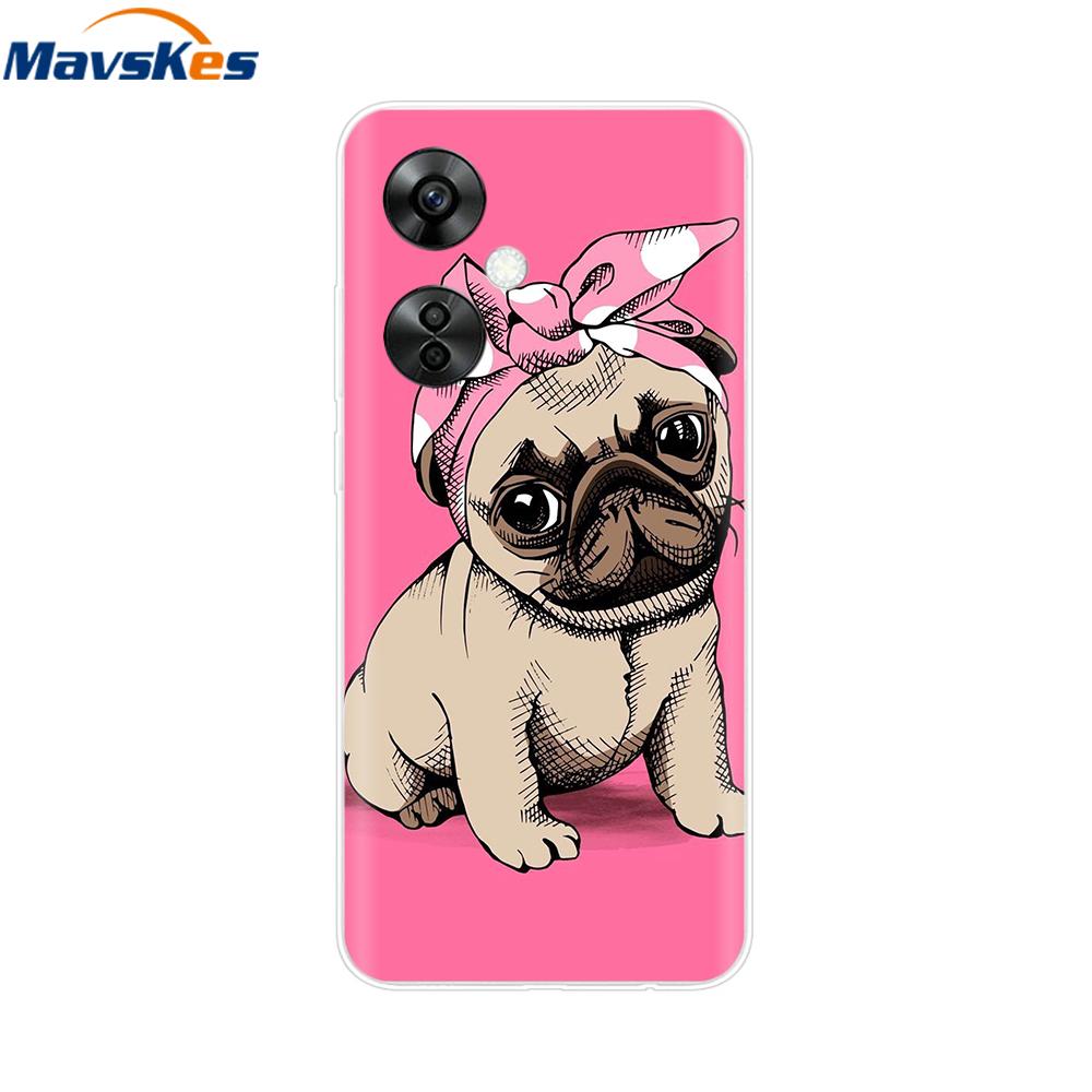 For OnePlus Nord CE 3 Lite Case Cartoon Soft Silicone TPU Clear Coque for OnePlus Nord CE3 Lite 5G Nord CE 3 Phone Covers Bumper
