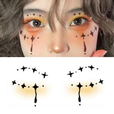 Miumi - Halloween Clown Face Makeup Sticker / Set