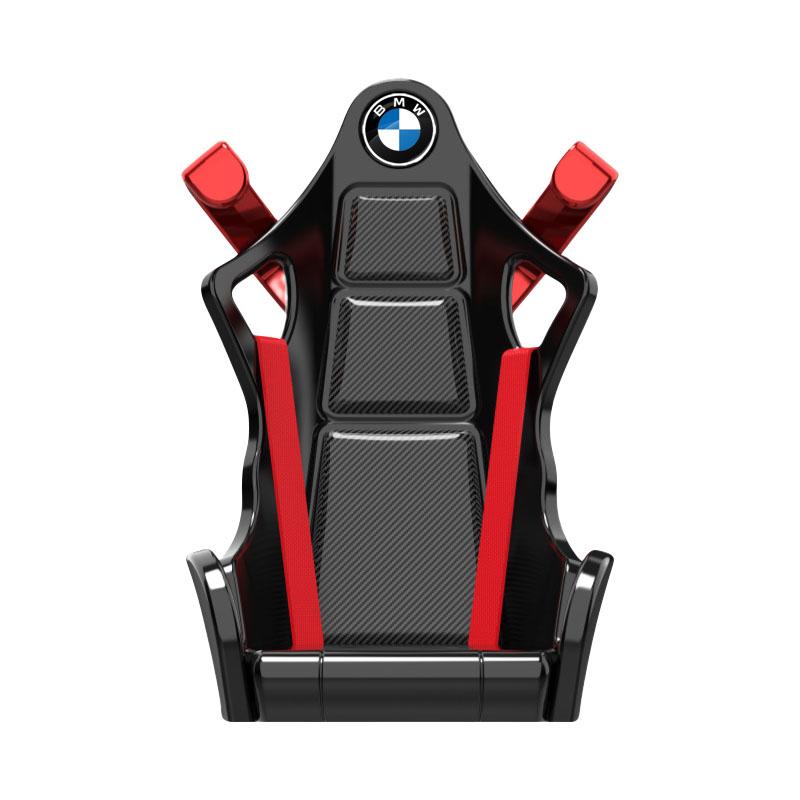 

Автомобильный держатель для телефона в форме гоночного сиденья, GPS, крепление на воздуховод, подставка-кронштейн для BMW M E34 E36 E60 E90 E46 E39 E70 F10 F20 F30 X5 X6 X1 M3 M5 M6 BMW красный
