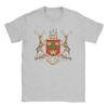 T-shirt Attive Unisex Donna Nottingham Forest Top in Puro Cotone Casual Manica Corta Girocollo T-shirt 4XL 5XL 6XL T-Shirt