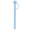 Silicone Long Reusable Straw with Straw Cover Drinking Straw Dustproof Soft Straw for Stanley 20/30/40oz Tumbler