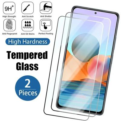 2PCS Tempered Glass For Xiaomi Redmi Note 11 12 Pro Plus 5G 9S 10S 11S Screen Protector For Redmi Note 10 9 8 Pro 10C 9A 8 Glass