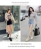 Women's Slip-On Breathable Flyknit Mesh Half Slippers - Comfortable, Casual, Fashionable, Versatile, Plus Size with Hollow Design.