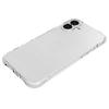 For iPhone 16 Plus Clear Phone Case 2.0mm Thickness Shockproof TPU Phone Cover