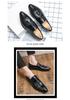 Men's British Style Tassel Loafers - Casual Leather Slip-On, Large Size, Pointed Toe