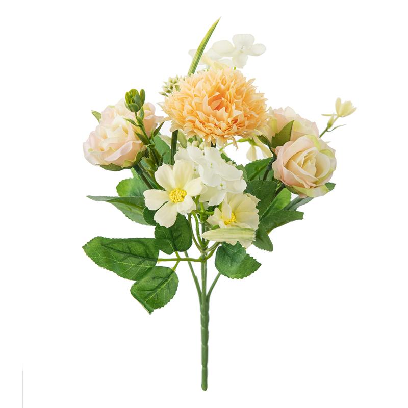 1PC Artificial Flowers Silk Roses Wedding Wreath Home Room Festival Decor Bridal Bouquet Outdoor Courtyard Garden Arch DIY Gift