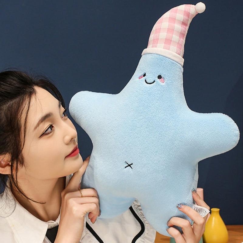 Soft Supportive Starfishes Cushion Relieves Body Fatigue Office Study Use Craft From PP Cotton Ensuring Durability