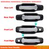 LHD Front Left/Right Black Exterior Door Handles For Kia Sorento 2003-2009 826503E021 826603E021 836503E021 836603E021