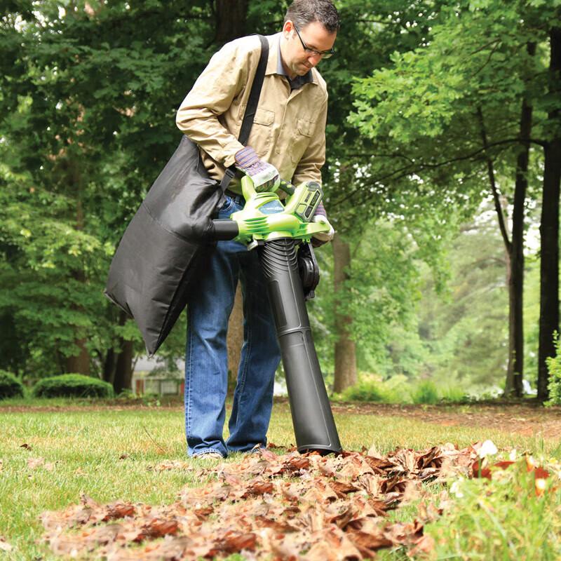 Greenworks 40V Cordless Blower Vacuum CN plug (adapter included)