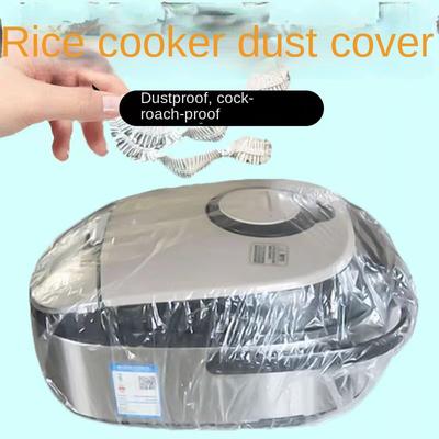 10pcs/20pcs/50pcs Μεγάλο διαφανές κάλυμμα σκόνης για οικιακές συσκευές - Προστατεύει τον ανεμιστήρα, τον φούρνο μικροκυμάτων και την κουζίνα ρυζιού από τη σκόνη και τα συντρίμμια