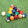 16PCS Eco‑friendly 38MM Resin Children Billiard Ball Toy Mini Pool Table Accesssory