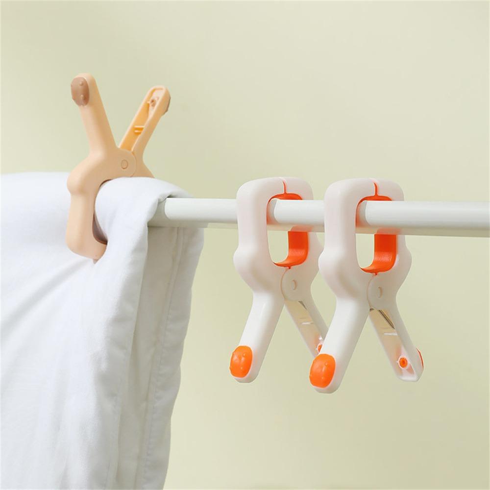 Invisible Windproof Clamp for Outdoor Balcony Sun-drying Quilt Large Clip - Strong & Durable!