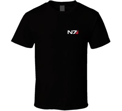 Mass Effect Andromeda N7 Emblem Light T Shirt Mens Womens Tees Top