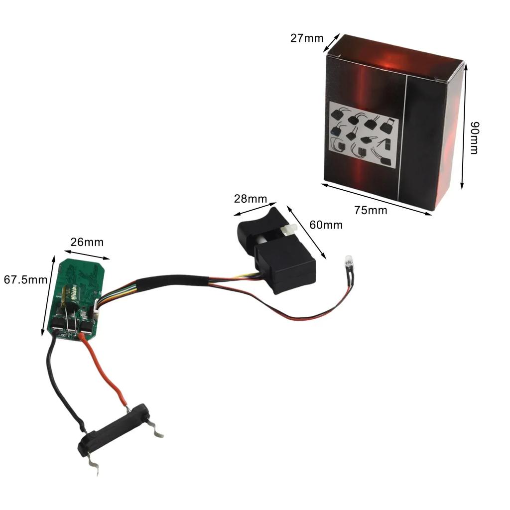 Replacement Controller Controller Board Spare Part For Tools As Picture Replacement Parts For Hand Tools Brand New Unused